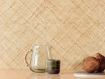 MATIÈRES VÉGÉTALES - ROTIN - Vinyl wallpaper by Élitis
