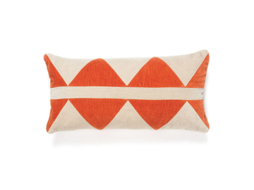 MINOS - Rectangular velvet cushion by Élitis