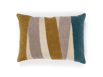 NAÏS - Rectangular velvet cushion by Élitis