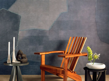 SAUVAGES - BLASONS - Vinyl wallpaper by Élitis