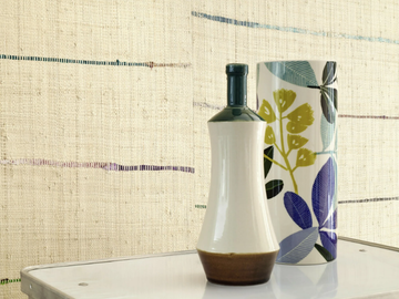 TSARABANJINA - Fire retardant raffia wallpaper by Élitis