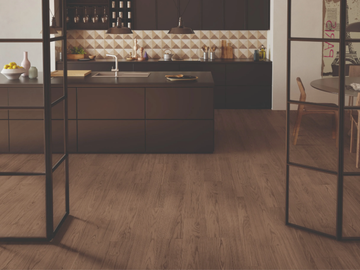DIMORE TABACCO - Porcelain stoneware wall/floor tiles with wood effect by Emilgroup