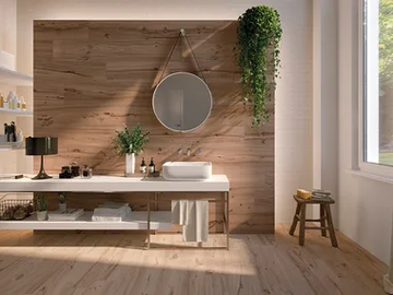 MILLELEGNI REMAKE OLMO NATURALE - Porcelain stoneware flooring with wood effect by Emilgroup