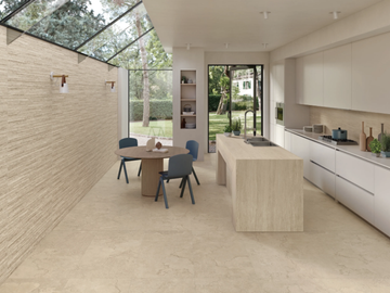 Portland Stone Lines Sand by Ergon