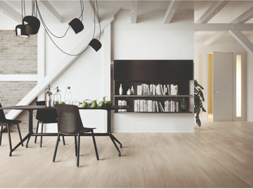 SLEEK WOOD WHITE - Porcelain stoneware wall/floor tiles with wood effect by Emilgroup