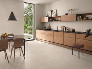 TOTALOOK BIANCO - Porcelain stoneware wall/floor tiles with resin effect by Emilgroup