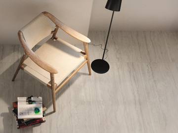 Unique Travertine Minimal Silver by Provenza