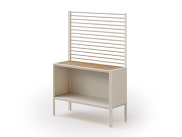 CAMALEON - Galvanized plate garden cabinet by Emu