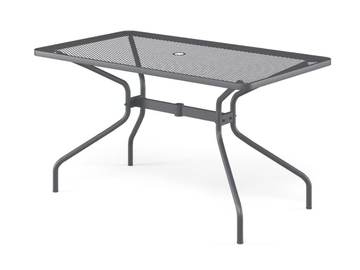 CAMBI - Rectangular steel garden table by Emu