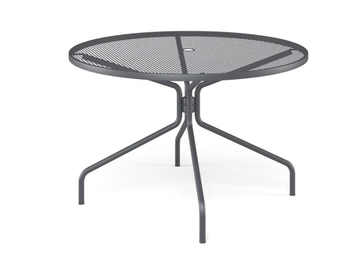 CAMBI - Round steel garden table by Emu