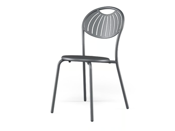COUPOLE - Stackable plate garden chair by Emu
