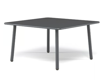 DARWIN - Square steel garden side table by Emu