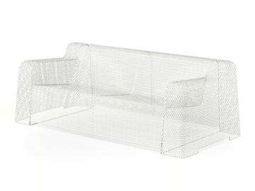 IVY - 2 seater steel garden sofa by Emu