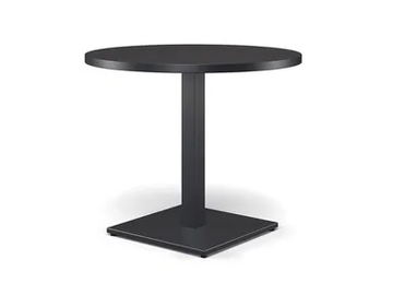 ROUND - Round steel garden table by Emu