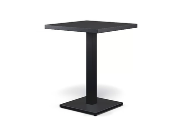 ROUND - Square steel garden table by Emu