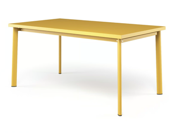 STAR - Rectangular steel garden table by Emu