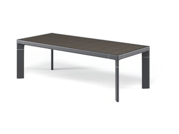 TAMI - Rectangular bamboo garden side table by Emu