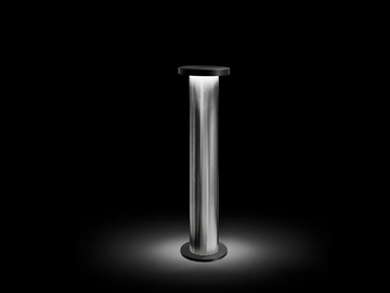 GEMINI FULL JACKET - LED stainless steel bollard light by ENGI