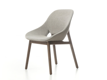 GRACE - Fabric chair by ENNE