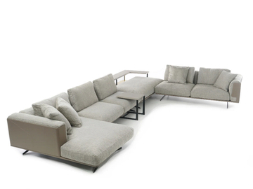 IMPERIOUS - Sectional fabric sofa by ENNE