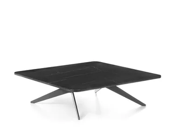 IMPERIOUS - Square marble coffee table by ENNE
