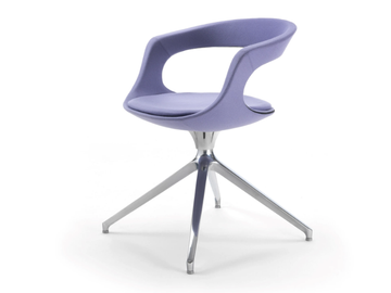 FRENCHKISS - Swivel felt chair by ENRICO PELLIZZONI