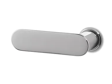 CONTOUR - Brass door handle by Ento