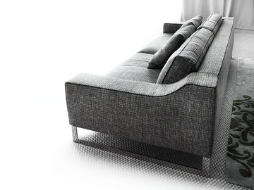 INDIZIO - Fabric sofa by ERBA ITALIA