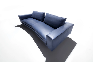 INNO - 3 seater leather sofa by ERBA ITALIA