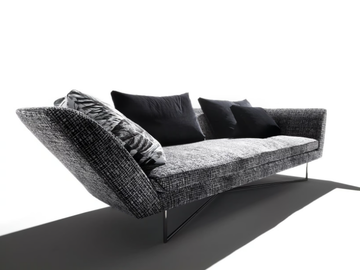 LITTLE WING - Fabric sofa by ERBA ITALIA