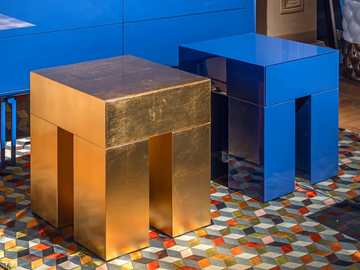 PERFETTO - Bedside table with drawers by ERBA ITALIA
