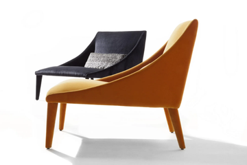 PETALO LOUNGE - Fabric armchair by ERBA ITALIA