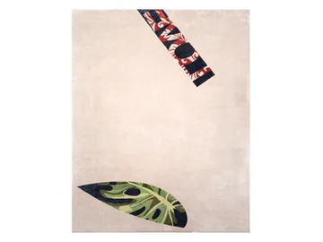 PINK - Handmade bamboo fibre rug by ERBA ITALIA
