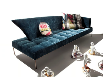 SOLE LUNA - Fabric sofa by ERBA ITALIA