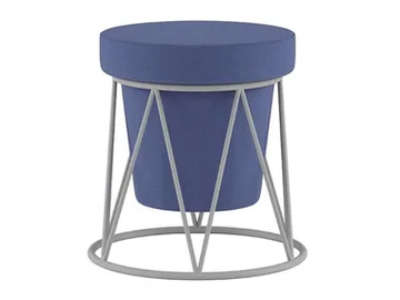 ACROBAT - Low fabric stool by Ersa