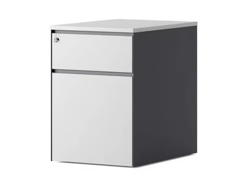 ARCADIAN - Melamine office drawer unit with lock by Ersa