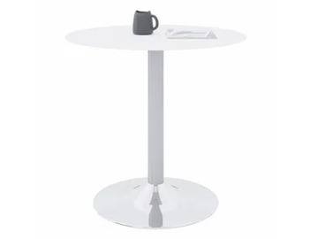 ILO - Round glass high table by Ersa