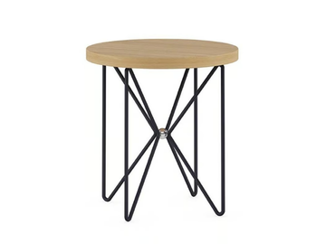 KILIG - Round laminate coffee table by Ersa