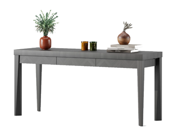 KITH - Rectangular wooden console table with drawers by Ersa