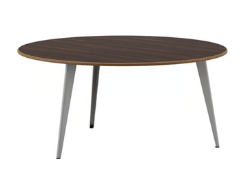 MIKADO - Low round wooden coffee table by Ersa