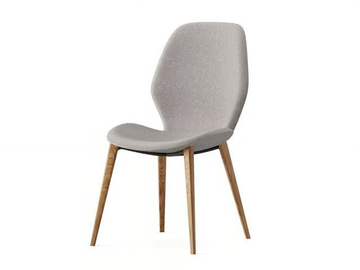 POLAR - Upholstered fabric chair by Ersa