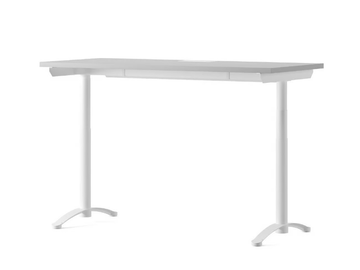 ROY - Height-adjustable rectangular laminate workstation desk by Ersa