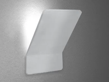 FOLD - LED plaster wall lamp by Essenzialed