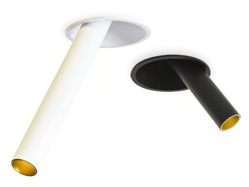 OFFSET - Recessed LED aluminium spotlight by Essenzialed