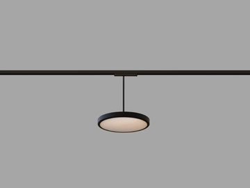 PADELLA DARK TRACK - LED aluminium track-Light by Essenzialed