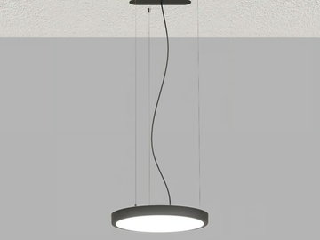 PADELLA S - LED aluminium pendant lamp by Essenzialed