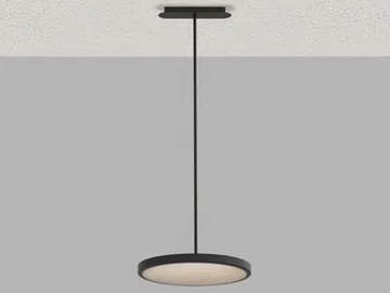 PADELLA T DARK - LED aluminium pendant lamp by Essenzialed