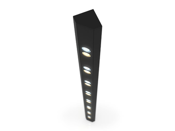 PILLAR DYNAMIC - Anodized aluminium Furniture lighting by Essenzialed