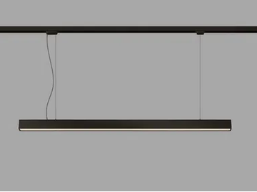 PWXL DARK TRACK-S - LED aluminium track-Light by Essenzialed
