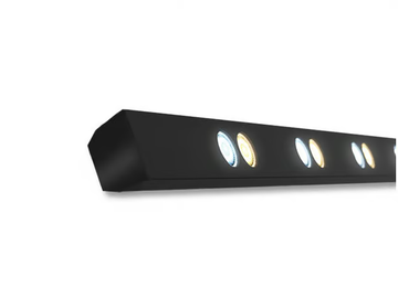 RECESSED PILLAR DYNAMIC - Anodized aluminium Furniture lighting by Essenzialed
